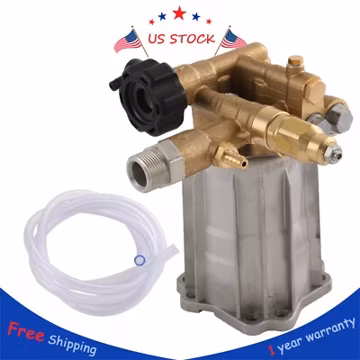 RMV2.5G30 PRESSURE WASHER PUMP AXIAL, 2.5GPM 3000 PSI, 3400 RPM, 3/4" SHAFT