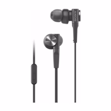 SONY MDR-XB55AP Bass Booster In-Ear Headphones With Remote & Mic Black/Grey