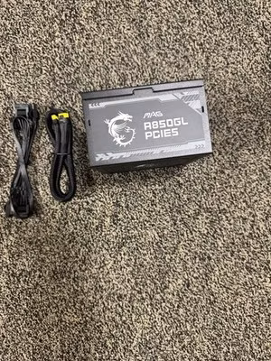 MSI MAG A850GL PCIE5 850W Fully Modular PC Power Supply