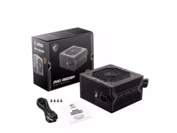 MSI MAG A550BN 550W 80Plus Bronze ATX Gaming Power Supply