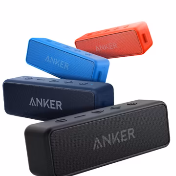 Anker Soundcore2 Portable Bluetooth Speaker Outdoor BassUp Stereo Pairing|Refurb