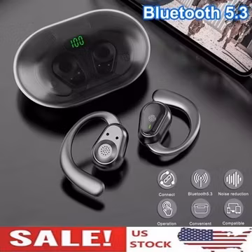 TWS Bluetooth 5.3 Headset Wireless Earphones Earbuds Stereo Headphones Ear Hook