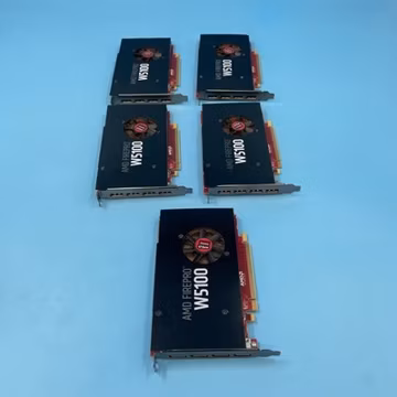 (LOT OF 5) AMD FirePro W5100 Graphics Card 4GB GDDR5 GPU