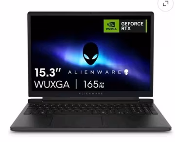 Alienware 15.3" WUXGA 165Hz Gaming AMD Ryzen 5 220 RTX 4050 GDDR6 16GB 512GB SSD