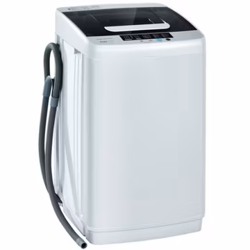 Full-Automatic Washing Machine Portable Compact Laundry Washer Spin 8.8 lbs