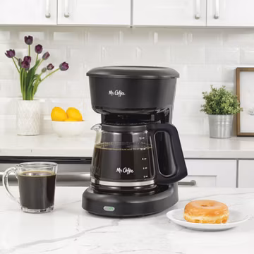 Mr. Coffee 12 Cup Switch Coffee Maker - Black