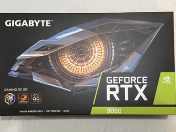 GIGABYTE GeForce RTX 3050 GAMING OC 8GB GDDR6 Graphics Card