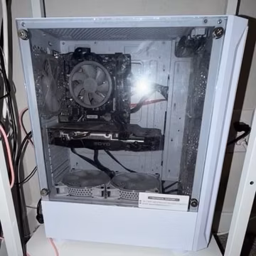 Custom/Whitebox Gaming Desktop Tower PC White GTX 1070 ACTUALLY WORKS WELL