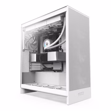 NZXT H7 Flow (2024) White PC Case – Excellent Condition | Fast Sale