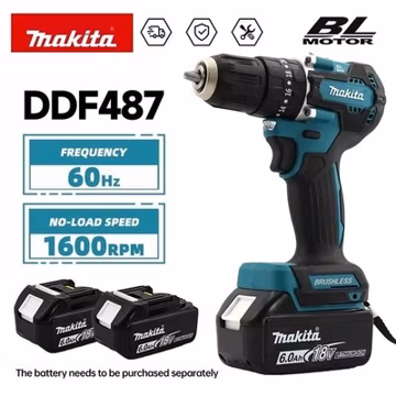 Makita DDF487 18V Brushless Cordless Driver Drill Electric Drill Tool Only