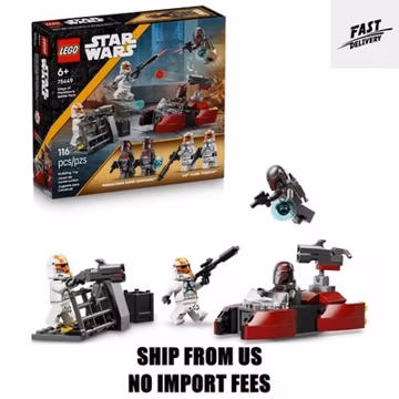 LEGO Star Wars Siege of Mandalore Battle Pack Building Toy for Boys & Girls - Th