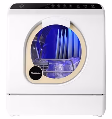 Chumaster Portable Dishwasher Countertop5 wash Programs**No Power...