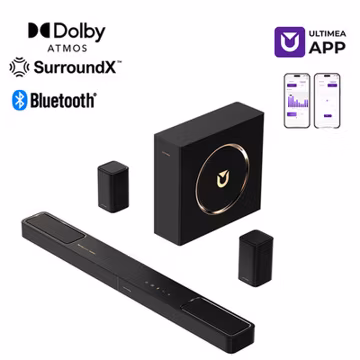 ULTIMEA Skywave F40 5.1.2 Soundbar w/ Dolby Atmos, Surround Sound System for TV