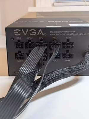EVGA 850 GQ 850W 80 PLUS Gold Modular ATX Power Supply Unit PSU