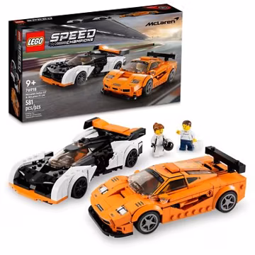 LEGO SPEED CHAMPIONS: Mclaren Solus Gt & Mclaren F1 LM (76918)