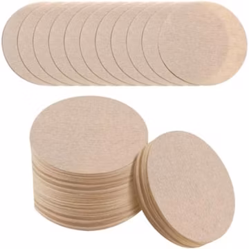 600 PCS Unbleached Coffee Filters Compatible with Aeropress Coffee Maker