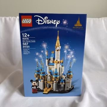 LEGO 40478 Mini Disney Castle Disney World 50th Anniversary - 567pcs New Sealed