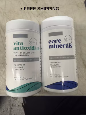 Usana Cellsentials Vita Andioxdat + Core Minerals Latest Formula Exp Date 12/28