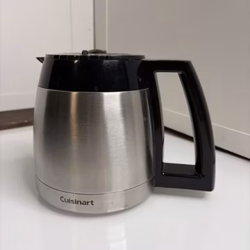 Cuisinart DGB-600BC 10 Cup Thermal Carafe Replacement Coffee Maker Pot with Lid