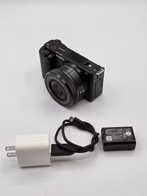 Sony ZV-E10 24.2MP Mirrorless Camera w/ 16-50mm OSS Lens FAST SHIP