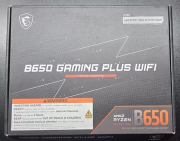 MSI B650 Gaming Plus WiFi Gaming Motherboard (AMD Ryzen 9000/8000/7000 Series