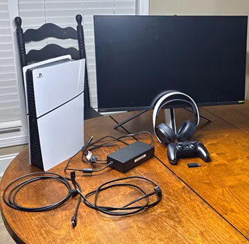 Sony PlayStation 5 Console 825GB 4K Wi-Fi HDMI w/ Controller Headset Cables