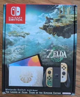 Nintendo Switch OLED, The Legend of Zelda: Tears of the Kingdom Edition - 64GB