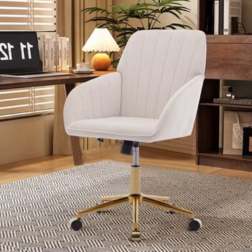 TY Adjustable Office Chair, Home Bedroom, Ergonomic Swivel Chair, Backrest Seat