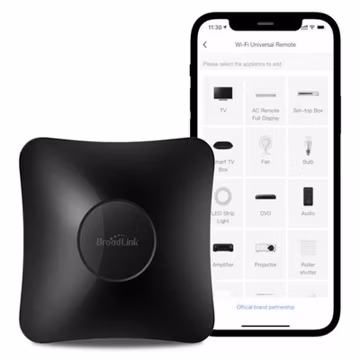 Smart Home Hub for TV/AC/Fans, Fix Code 433MHz RF Controller by Alexa/Google