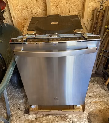 GE GDT645SYNOFS 24” Stainless Interior Fully Integrated Dishwasher