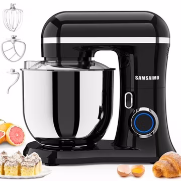 Stand Mixer, 6.5QT Tilt-Head Electric Kitchen Mixer, 10-Speed Household food