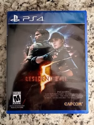 Resident Evil 5 - Standard Edition - PlayStation 4 - Brand NEW