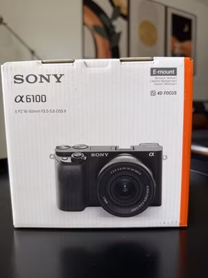 Sony A6100 Mirrorless Camera with 16-50mm and Accessories