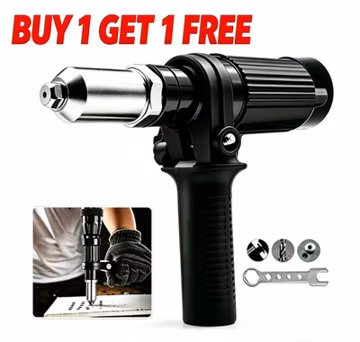 Electric Rivet Nut Gun Cordless Drill Pop Adapter Riveting Riveter Insert Tool