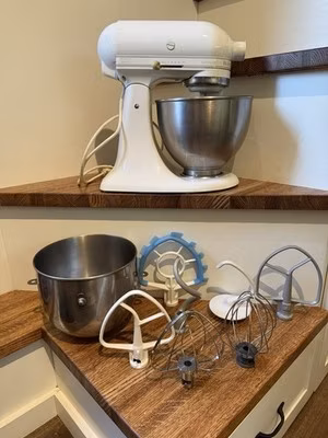 KitchenAid Artisan 5 Qt Tilt-Head Stand Mixer White - Tested! 2 Bowls & Extras