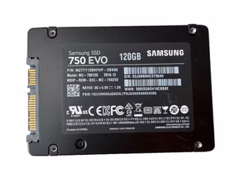 Samsung 750 EVO MZ-750120 120GB 2.5" SATA 6Gb/s Solid State Drive SSD