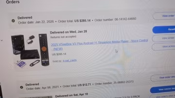 2025 VSeeBox V3 Plus Android 11 Streaming Media Player - Voice Control - (NEW)