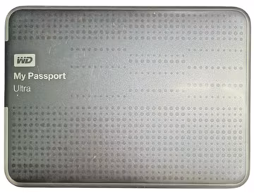 WD My Passport Ultra 500 GB external drive Silver no cable