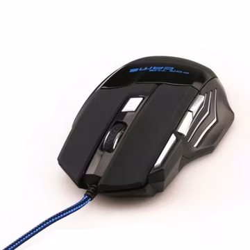 RGB 7-Button USB Gaming Mouse – Colorful LED Backlit Wired PC Computer Mouse