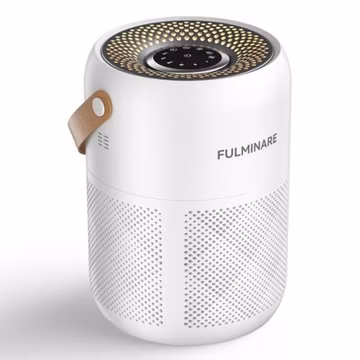 Air Purifier for Home Bedroom Up to 680 Ft² H13 HEPA 360° Intake 3 Speeds Timer