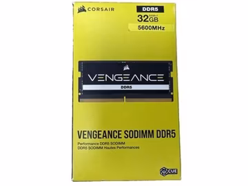 CORSAIR VENGEANCE DDR5 SODIMM 32GB (1X32GB) DDR5 5600MT/s (PC5-44800) CL48 1.1V
