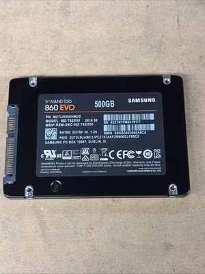 Samsung 860 EVO 500GB SSD V-NAND MZ-76E500