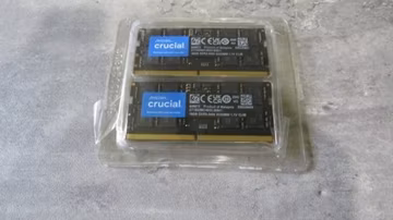 Crucial 32 GB PC5-44800 (DDR5-5600) 1Rx8 Laptop RAM Kit CT16G56C46S5.M8H1
