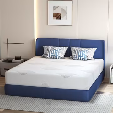 6" 8" 10" 12"Cooling Gel Memory Foam Mattress in a Box,Twin Full Queen King Size