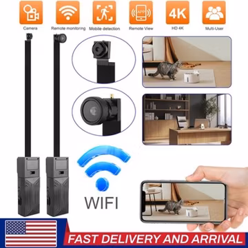4K WIFI Mini Camera DIY HD IP DVR Security Home 1080P Motion Cam SmartCam -New