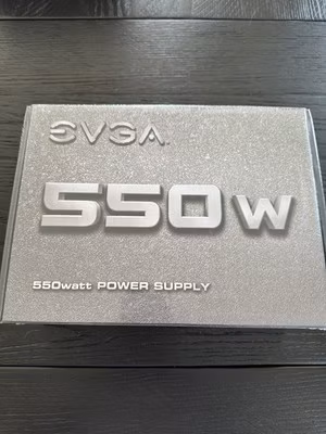 New Open Box EVGA 550W ATX Non-Modular PSU Black 100-N1-0550