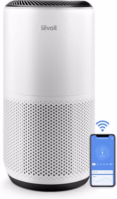LEVOIT Air Purifiers for Home Large Room Up to 1980 Ft² in 1 Hr Core 400S-P