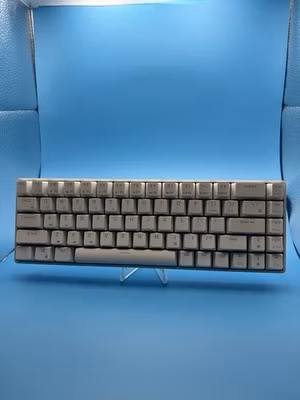 Royal Kludge RK68 Mechanical Keyboard Red Linear Switches Tape Mod Lubed