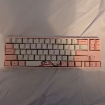 Ducky X Varmilo MIYA Pro Sakura Pink 65% Dye Sub PBT Mechanical Gaming Keyboard