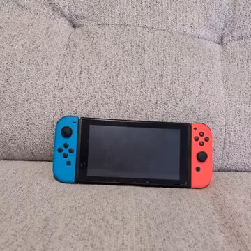 Nintendo Switch v2 Console w/red&blue joycons